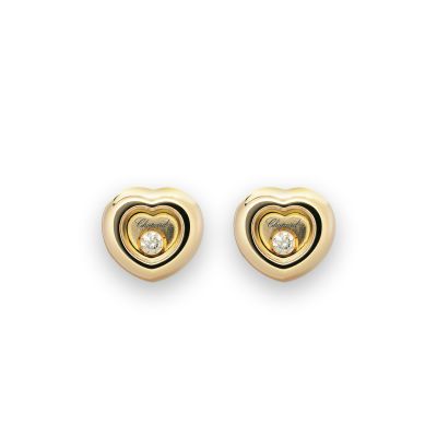 Chopard Chopard Happy Diamond 18ct Gold Diamond Studs
