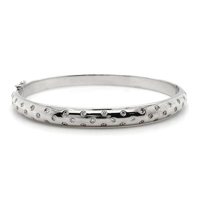 Lumbers Pre-Owned 18ct Gold 1.00cts Speckled Bangle