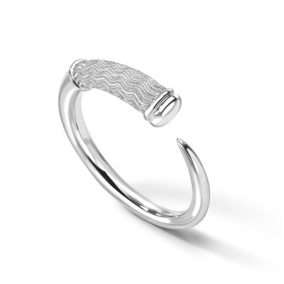 Rachel Galley Rachel Galley Silver Cherish Zig Zag Ring