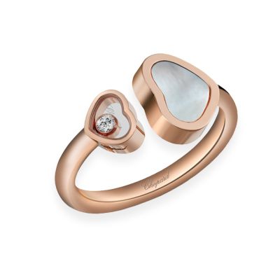Chopard Chopard Happy Hearts 18ct Gold Diamond Ring