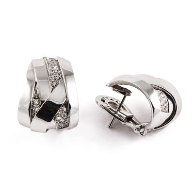 Mattioli Mattioli Maldamore 18ct Gold 0.63cts Diamond Earri