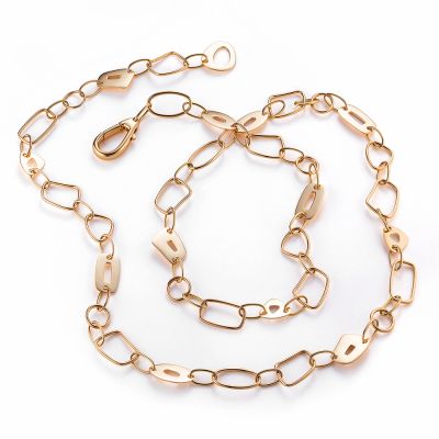Mattioli Mattioli 18ct Rose Gold Puzzle Bikini Necklace