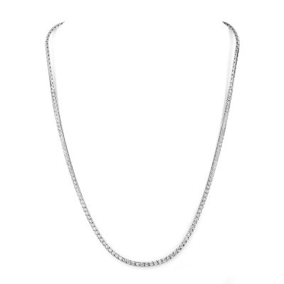 Lumbers 18ct Gold 1.70cts Brilliant Cut Illusion Set Colla