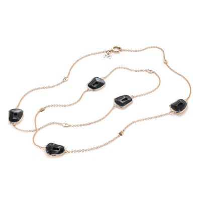 Mattioli MATTIOLI ONYX PUZZLE NECKLACE