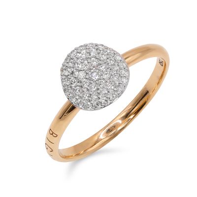 Bigli 18ct Gold 0.27cts Diamond Bigli Ring