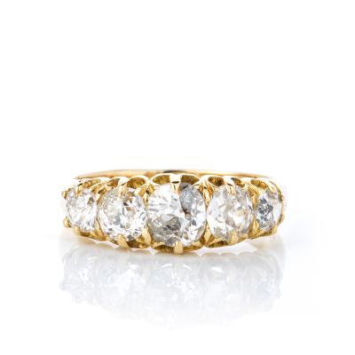 Lumbers Pre-Owned 18ct Gold 5 Stone Diamond Ring