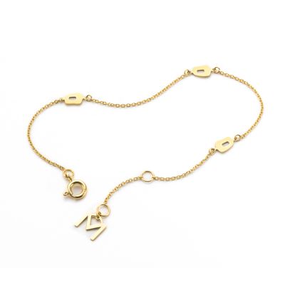 Mattioli Mattioli Mini Puzzle 18ct Yellow Gold Bracelet