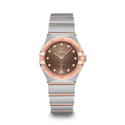 Omega Omega Constellation 18ct Gold & Steel Diamond Watc