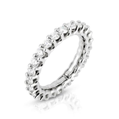  18ct Gold 2.85cts Diamond Full Eternity Ring