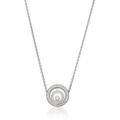 Chopard Chopard Happy Spirit Double Circle Necklace