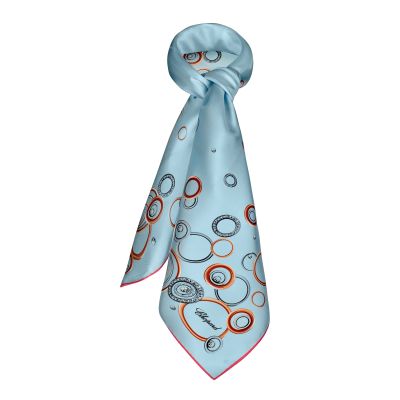 Chopard Chopard Happy Spirit 100% Twill Silk Scarf