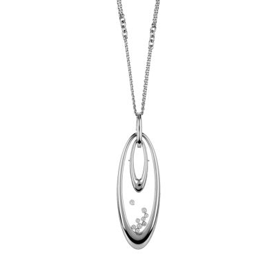 Chopard Chopard Happy Diamonds 0.33cts Oval Necklace