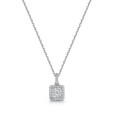 Love Lumbers Love Lumbers 0.85ct Princess Cut Diamond Pendant