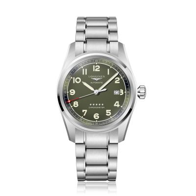 Longines Longines Spirit 42mm Auto Watch with Green Dial