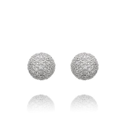 Lumbers Pre-owned Platinum 1.40cts Diamond Studs
