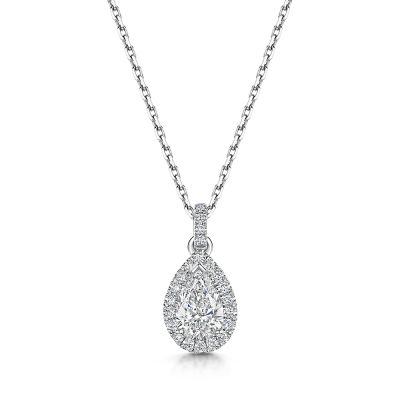 Love Lumbers Love Lumbers 1.00ct Pear Cut Diamond Pendant