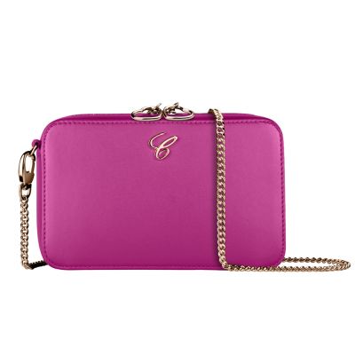 Chopard Chopard Happy Hearts Mini Chain Bag in Fuchsia