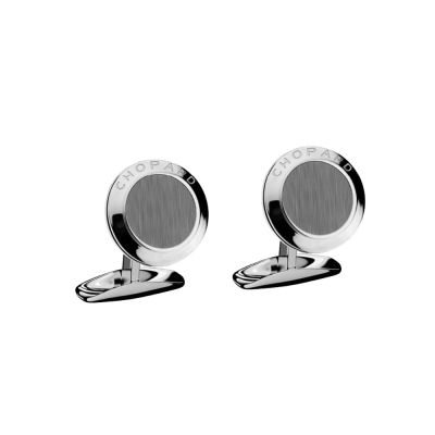Chopard Chopard Classic Cufflinks with Black Inlay