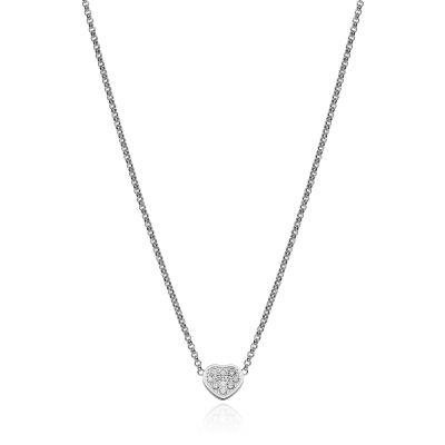 Chopard Chopard My Happy Hearts Pave Diamond Necklace