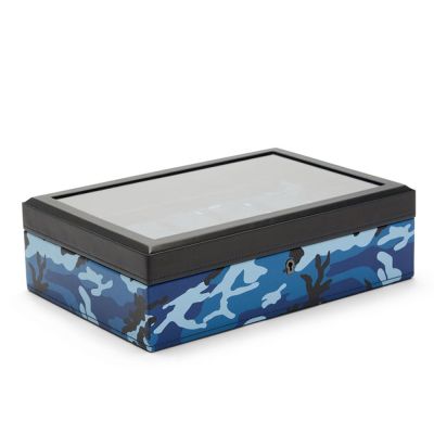 Wolf Wolf Elements 10 Piece Watch Box - Water