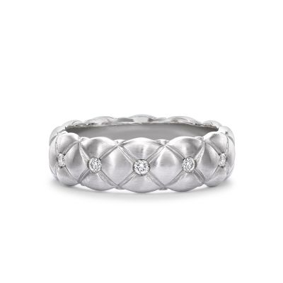 Faberge FABERGE Treillage 18ct Gold & Diamond Set Ring