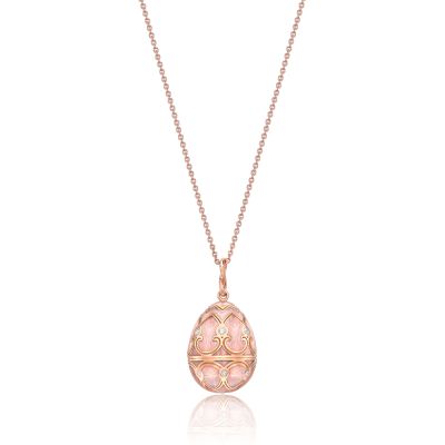 Faberge Faberge Heritage 18ct Gold & Diamond Egg Necklace