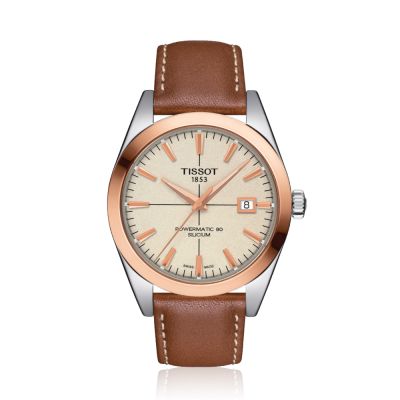 Tissot Tissot Gentleman Powermatic 80 Gold Bezel