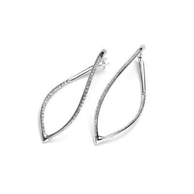 Mattioli Mattioli Navettes 18ct Gold & Diamond Earrings