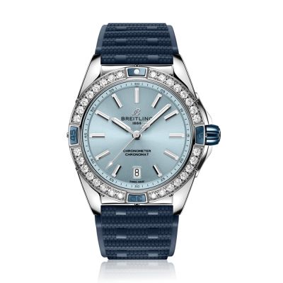 Breitling Breitling Super Chronomat 38 Blue Dial & Dia Bezel