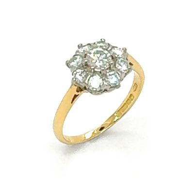  Pre-Owned 18ct Gold Rex Set 0.60cts Diamond Ring