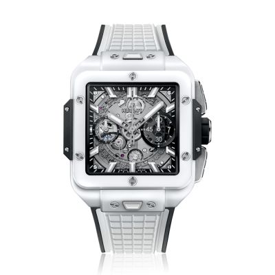 Hublot HUBLOT Square Bang Unico White Ceramic