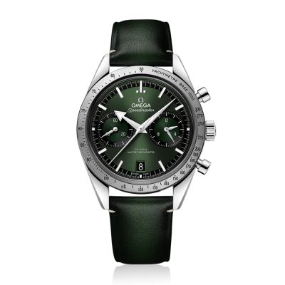  OMEGA Speedmaster '57 Chrono Green Dial Watch