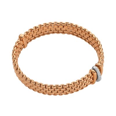Fope Fope Panorama Flex'it 0.08cts Diamond Bracelet - S