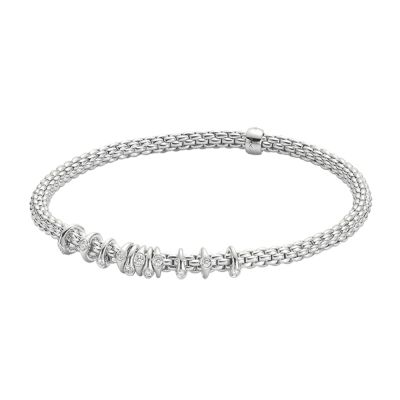 Fope Fope Prima Flex'it 0.15cts Diamond Bracelet - L