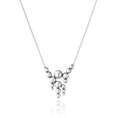  Georg Jensen Moonlight Grapes Silver Necklace