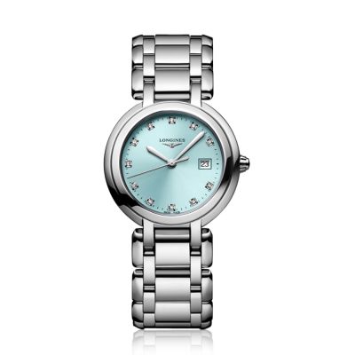 Longines Longines PrimaLuna 30mm Blue Dial Diamond Dot