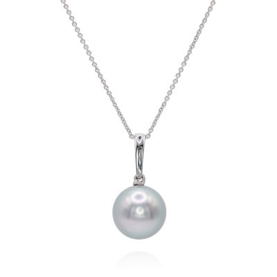Lumbers 18ct Gold 11.5mm Tahitian Pearl Necklace