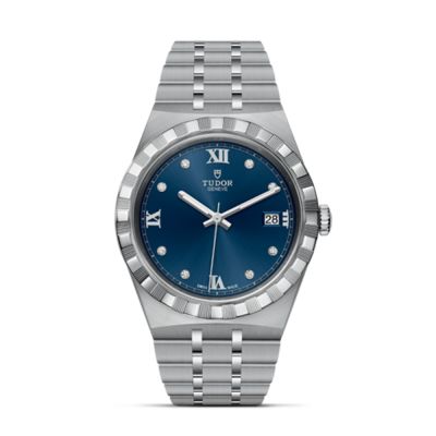 Tudor Tudor Royal 38mm Blue Dial & Diamond Dot