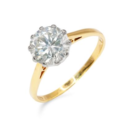 Lumbers Pre-Owned 18ct Gold 2.22ct Diamond Ring