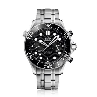 Omega OMEGA Diver 300M Chrono Black Dial Watch