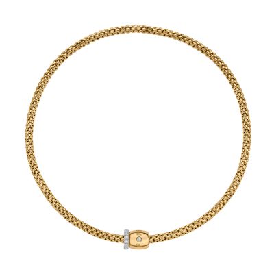 Fope Fope Solo Flex'it 0.47cts Diamond Set Necklace