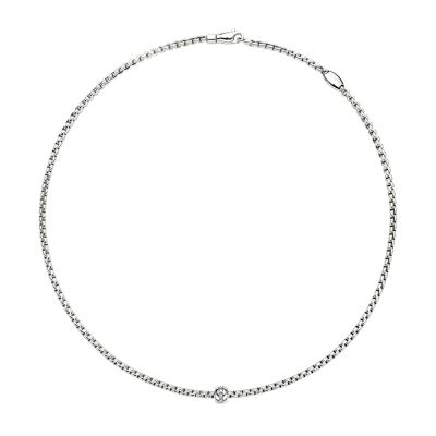Fope Fope Eka Tiny 0.07cts Diamond Necklace