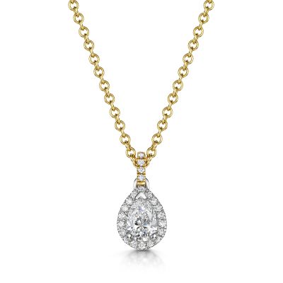 Love Lumbers Love Lumbers 0.76ct Pear Cut Diamond Pendant