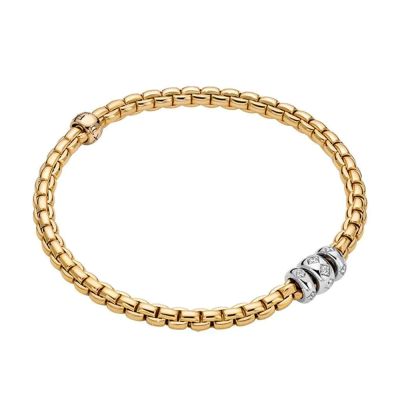 Fope Fope Eka Flex'it 0.18cts Diamond Bracelet - M
