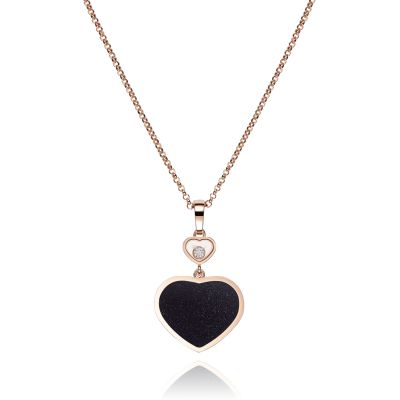 Chopard Chopard Happy Hearts Aventurine Necklace