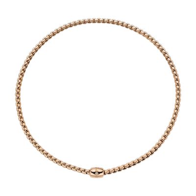 Fope Fope Eka Flex'it 18ct Gold Diamond Set Necklace