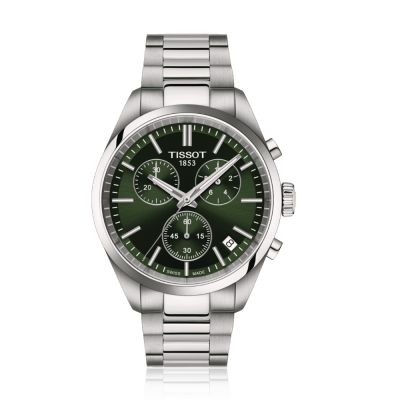 Tissot Tissot PR100 Chrono 40mm green Dial Watch