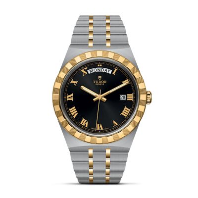 Tudor Tudor Royal 41mm Bi-Colour Black Dial Watch