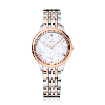 Omega OMEGA De Ville Prestige 30mm Gold on Steel