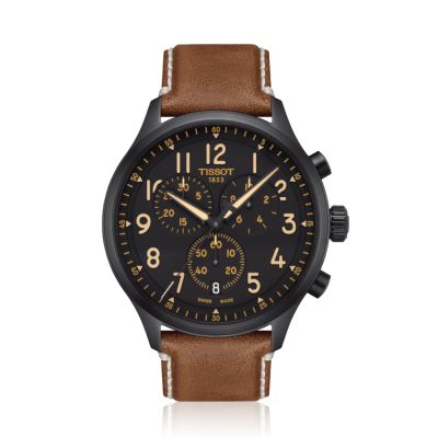 Tissot Tissot Chrono XL 45mm Black PVD Watch